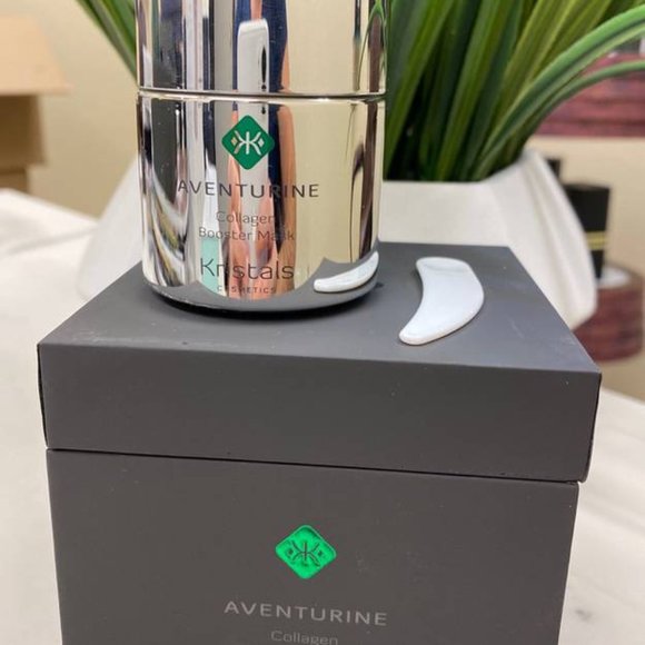 Kristals cosmetics Other - Kristals Aventurine Collagen Booster Mask